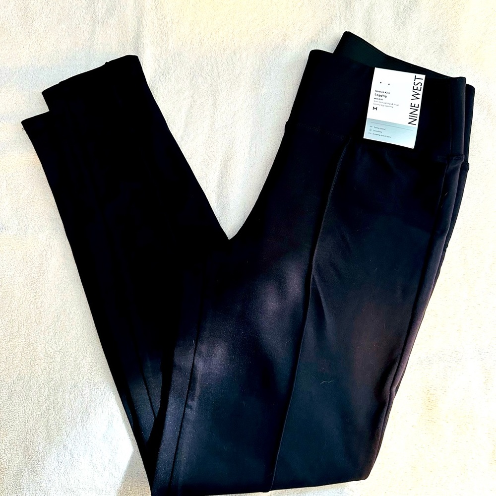 New, never worn! Nine West black stretch pants. Size Medium